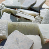 Serpentine 'New Jade' rough slab