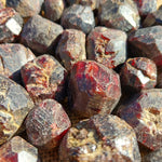 Garnet dodecahedron