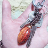 Cacao Pod Keychain