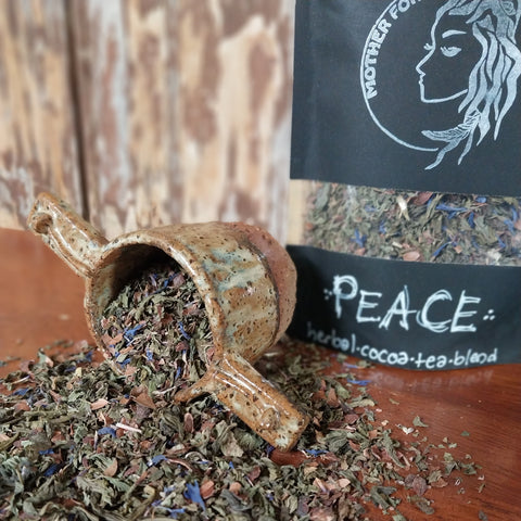 PEACE Herbal Cacao Tea Blend